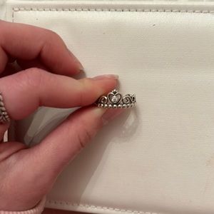 Pandora Princes Ring size 5